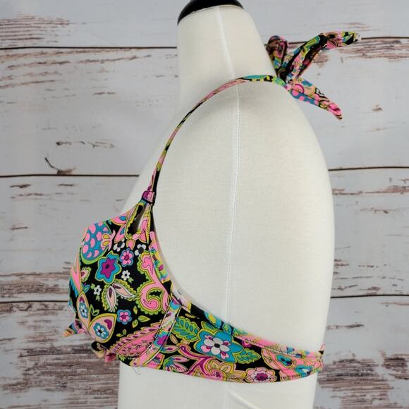 Victoria's Secret Halter Bikini top Padded 34C - Picture 2 of 5